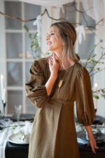rochie verde